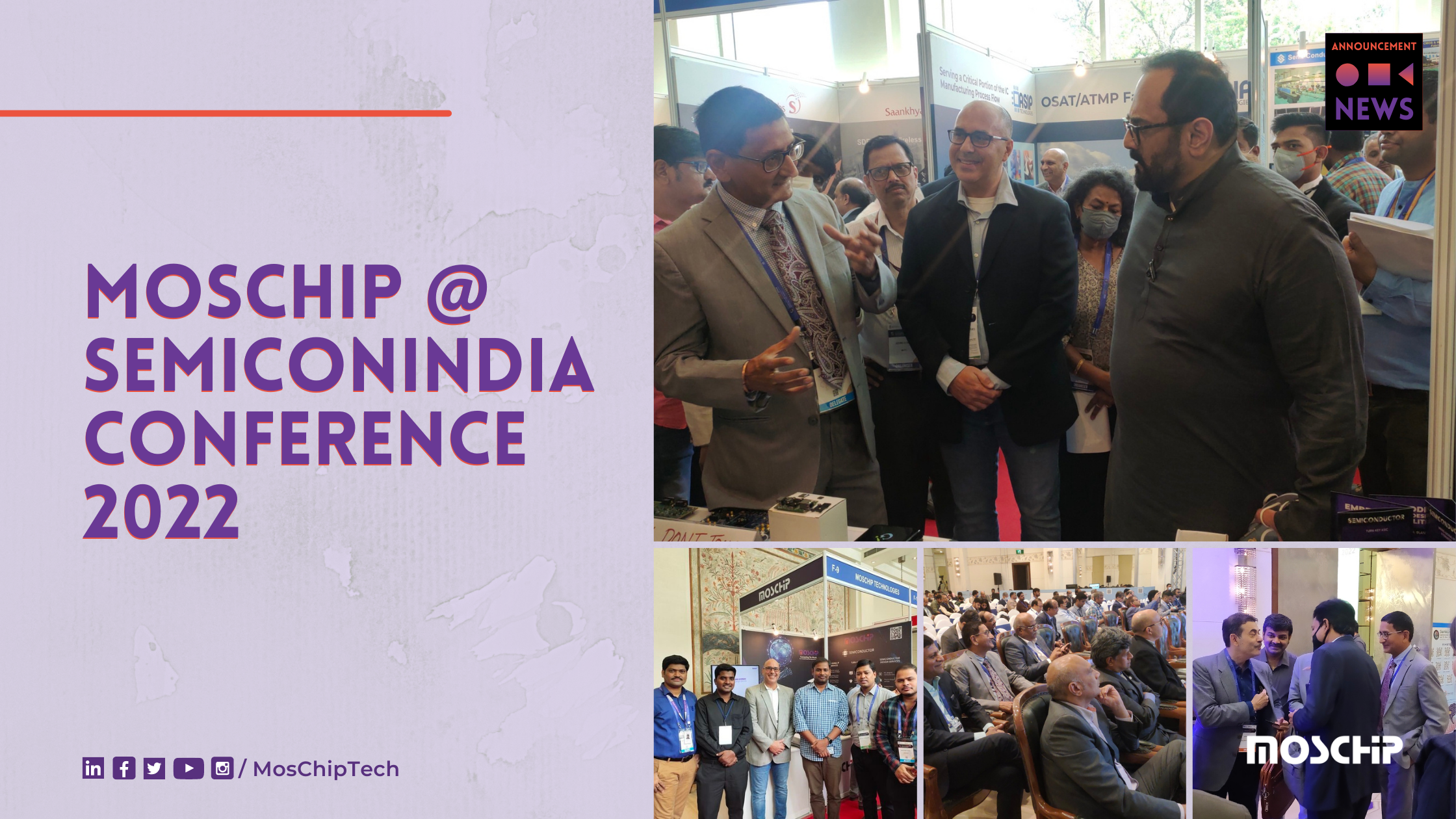 MosChip @SemiconIndia Conference