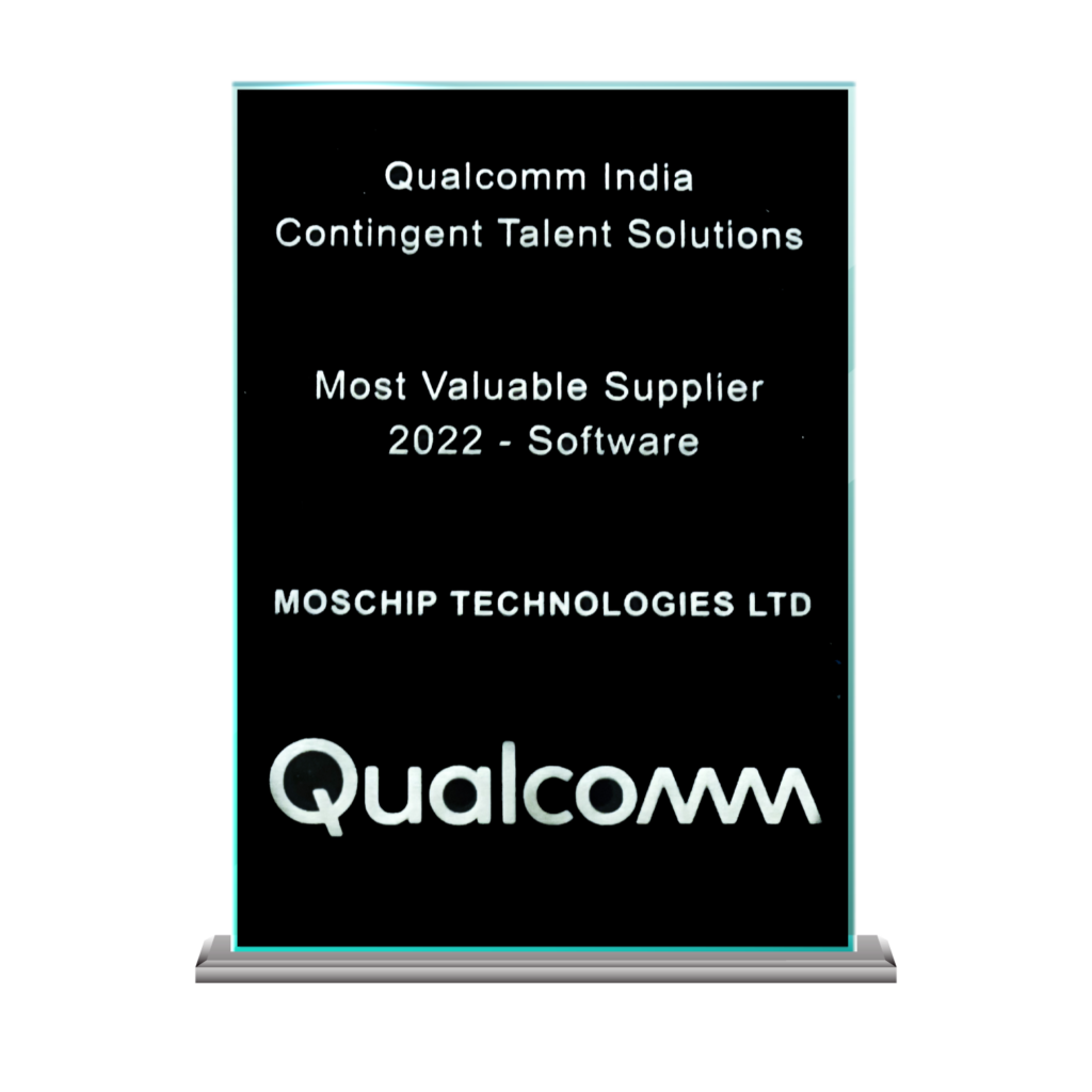 MosChip is the Most Valuable Supplier for 2022 - Software by Qualcomm