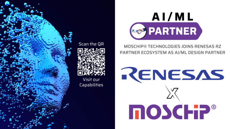 MosChip® Technologies joins Renesas RZ Partner Ecosystem as AI/ML Design Partner