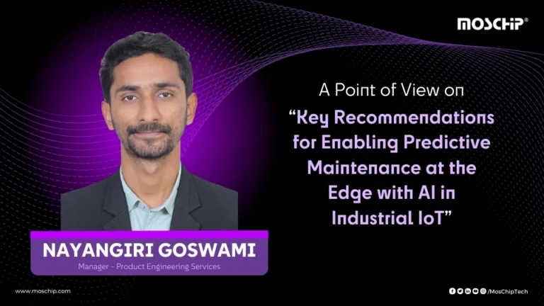 A PoV on Key Recommendations for Enabling Predictive Maintenance at the Edge with AI in Industrial IoT