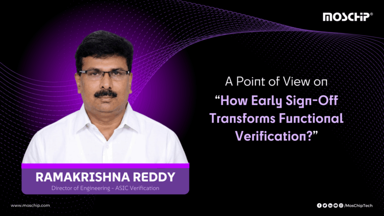 A PoV on How Early Sign-Off Transforms Functional Verification?