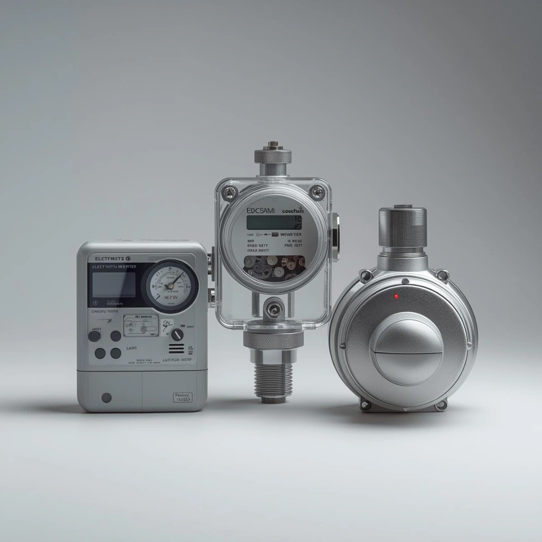 Building Management Solutions Industries Products Enabled MosChip Energy & Utilities Smart Utility Meters(Electricity, Water, Gas)