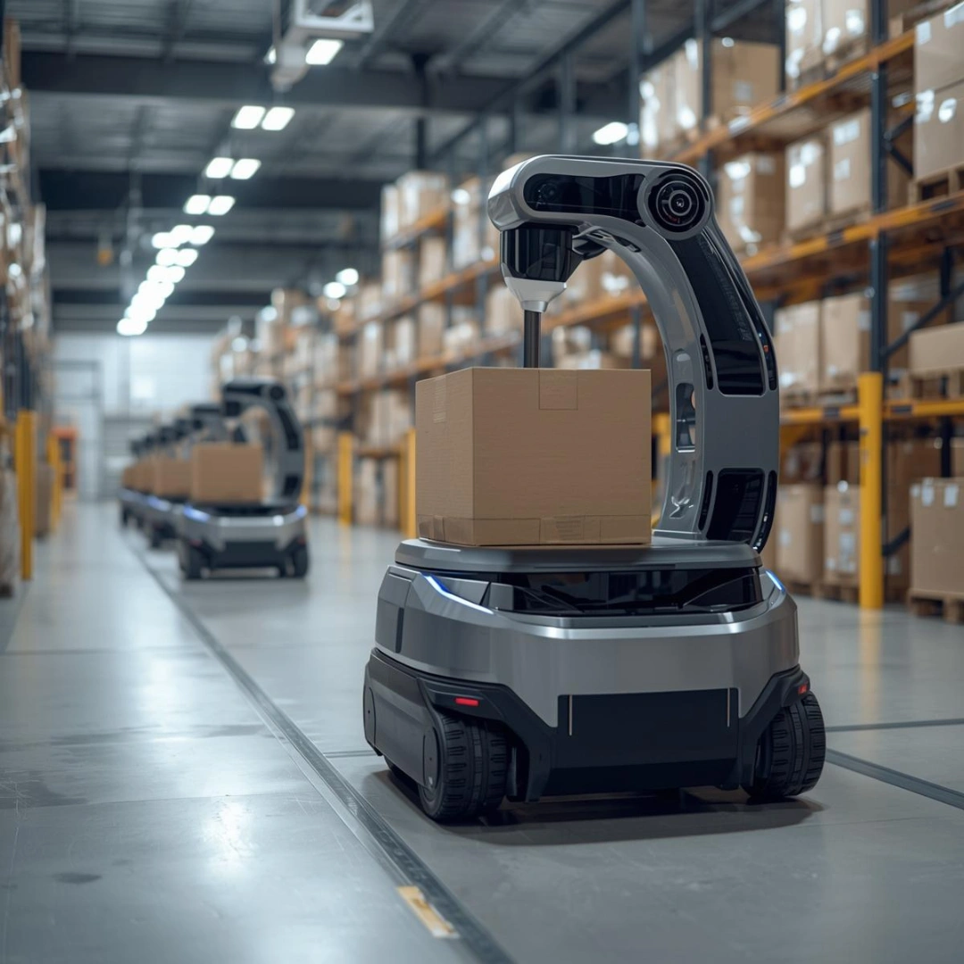 Industry 4.0 SolutionsIndustries Products Enabled MosChip Industrial IoT Autonomous Mobile Robots