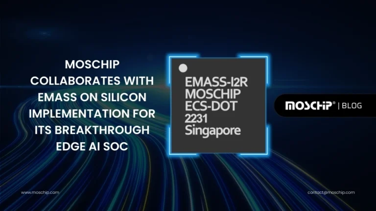 [Press Release] MosChip Collaborates with EMASS on Silicon Implementation for its Breakthrough Edge AI SoC