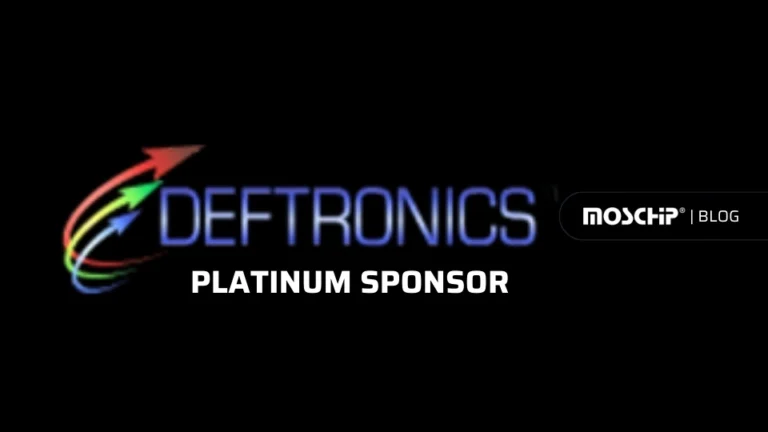 MosChip is the Platinum Sponsor of DEFTRONICS 2017