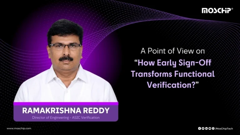 A PoV on How Early Sign-Off Transforms Functional Verification?