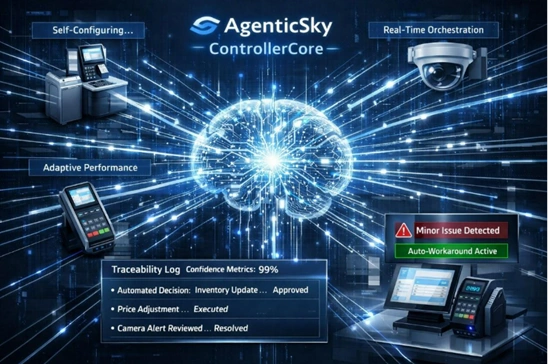Redefining Retail Self-Checkout with Agentic AI_agenticsky_controllercore-MosChip