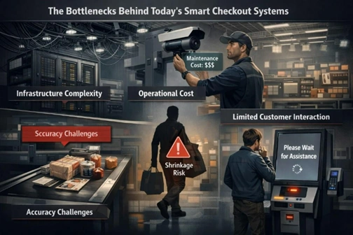 Redefining Retail Self-Checkout with Agentic AI_innerpage_bottlenecks-MosChip