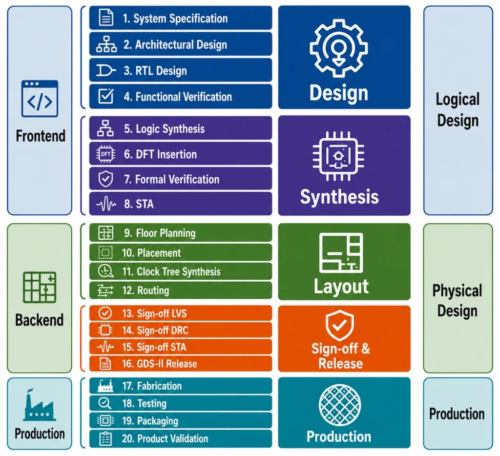From RTL to Silicon A Practical View of the ASIC Design Flow-Fig 1-MosChip