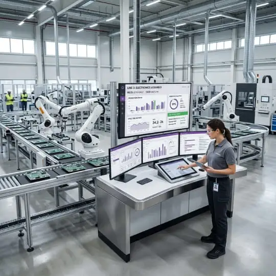 Industrial Systems We Power-MosChip-Industrial IoT- Assembly Line Control