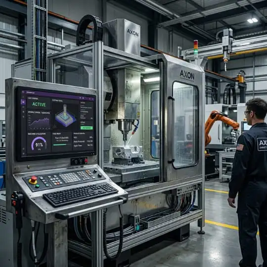 Industrial Systems We Power-MosChip-Industrial IoT-CNC Machine Monitoring Systems