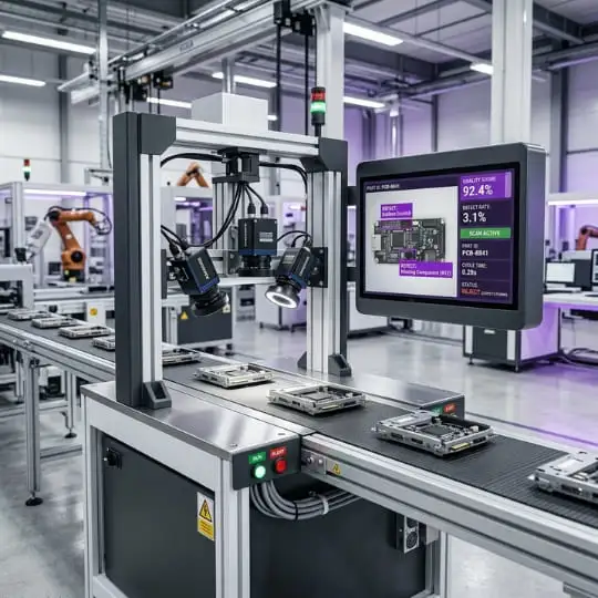Industrial Systems We Power-MosChip-Industrial IoT- Machine Vision Inspection Stations